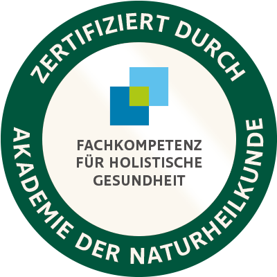 Zertifiziert durch Akademie der Naturheilkunde